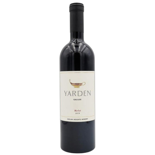 YARDEN MERLOT 750 ML. Kosher Red Wine  Golan Heights Winery Israel