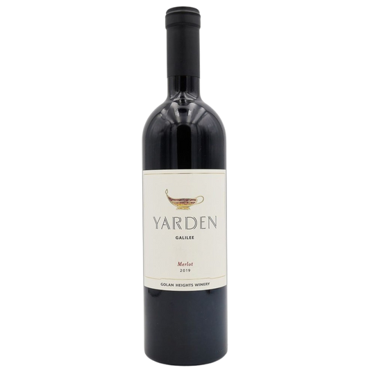 YARDEN MERLOT 750 ML. Kosher Red Wine  Golan Heights Winery Israel