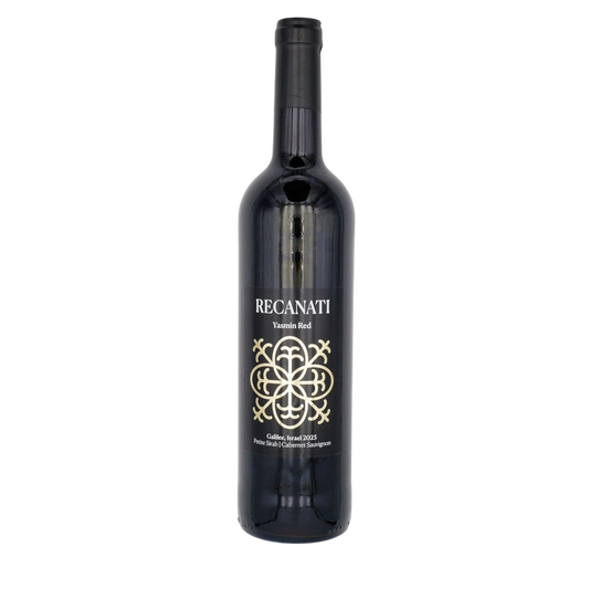 YASMIN RED RECANATI 750 ML. Kosher Red Wine From Israel